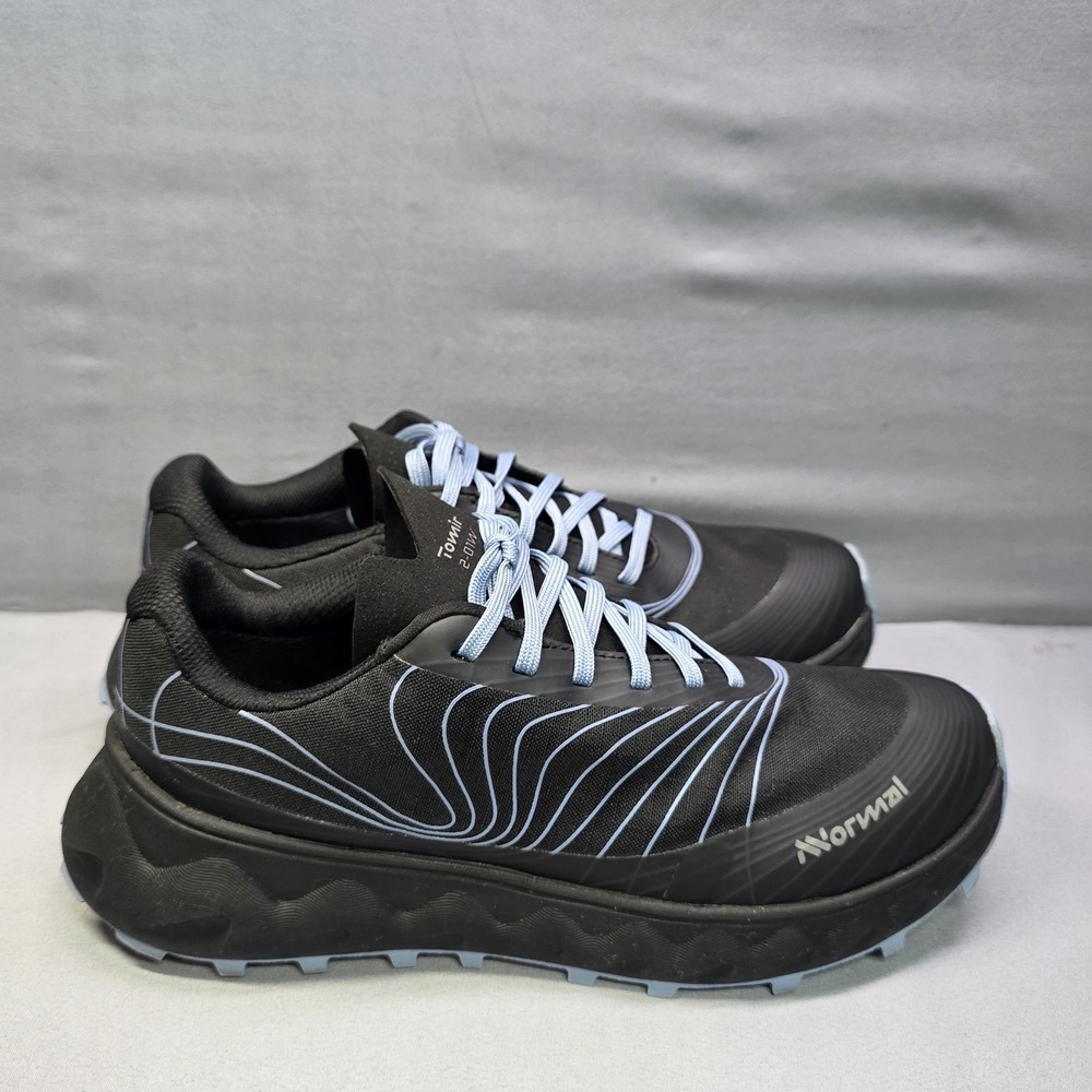 Nnormal Tomir 2.0 Black Trail Running Shoes Mens 6.5 Womens 7.5 - Picture 9 of 16